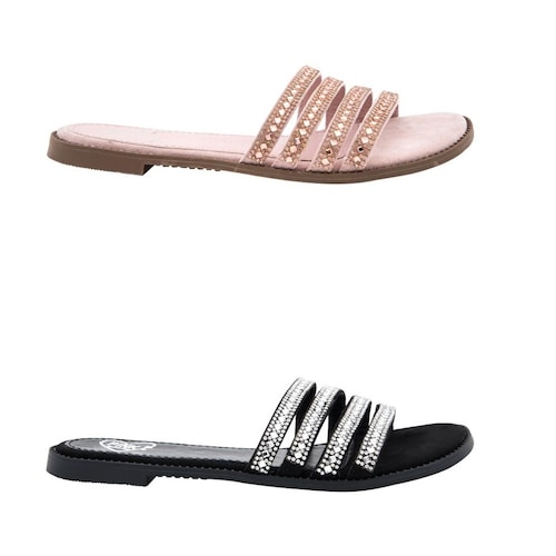 Kit De Sandalia Casual Pink By Price Shoes 9722