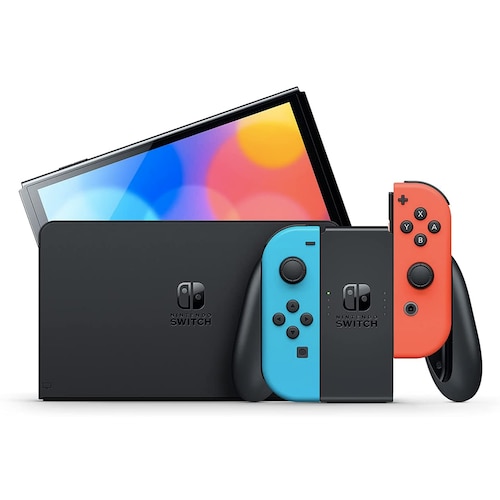 Consola Nintendo Switch OLED 64GB Standard Rojo/Azul