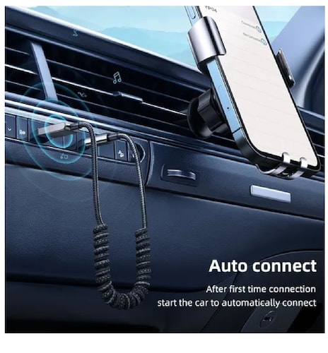 Receptor Usb Bluetooth 5.1 Para El Coche Con Toma Aux De 3,5