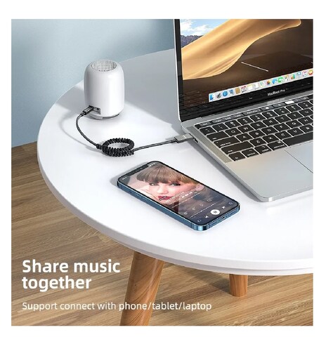 Receptor Usb Bluetooth 5.1 Para El Coche Con Toma Aux De 3,5