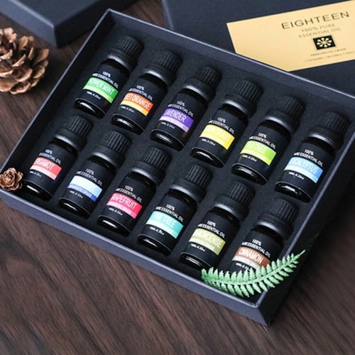 Kit de 12 Aceites Esenciales Para Aromaterapia
