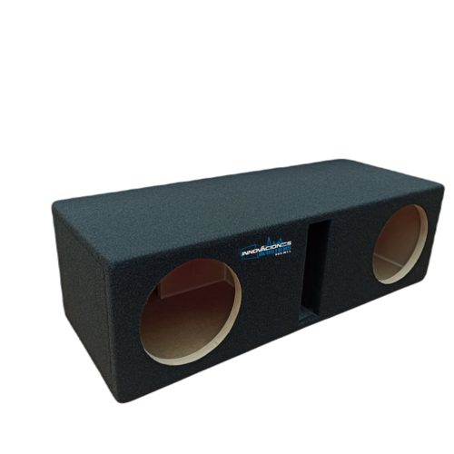 Cajon Para Dos Woofer De 8 Pulgadas Ventilado