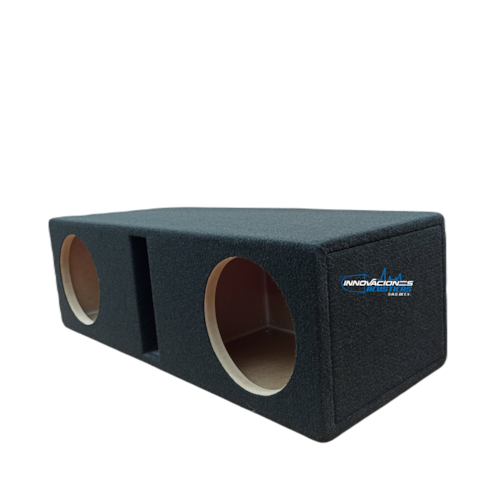 Cajon Para Dos Woofer De 8 Pulgadas Ventilado