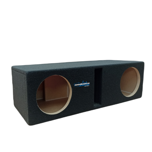 Cajon Para Dos Woofer De 8 Pulgadas Ventilado