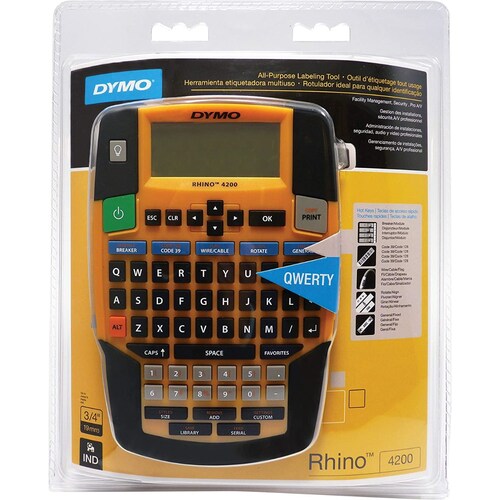 Rotulador Industrial Dymo Rhino 4200 Etiquetadora De Cables