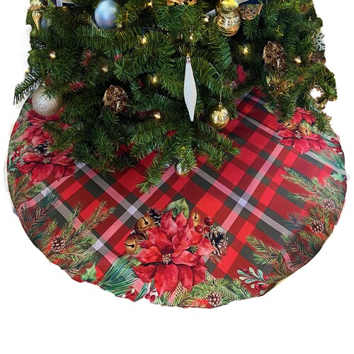 Pie De Árbol Béla Navideño Diámetro 120cm Nochebuena