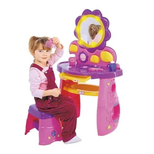 Tocador Beauty Queen Mytoy 5556 Multicolor con Luz y Música