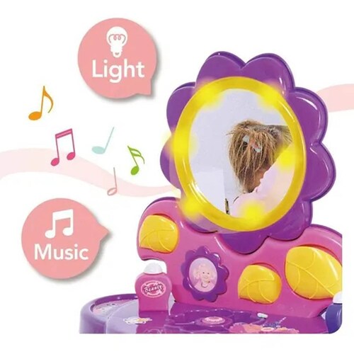 Tocador Beauty Queen Mytoy 5556 Multicolor con Luz y Música