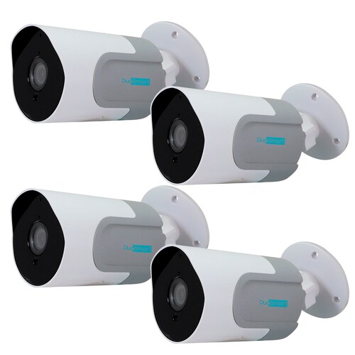 Kit 4 Cámaras Wi-fi Exterior 1080P Duosmart E30 Alexa/tuya/Google