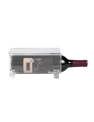 Soporte de acrílico para botella de vino refrigerador Tutti