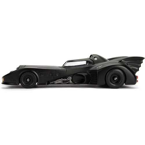 Batimovil 1989 Tim Burton Con Figura de Batman Jada Toys Escala 1:24 Dc Comics