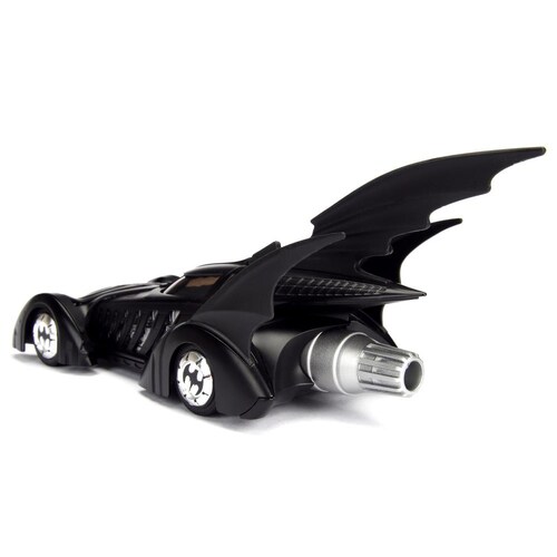 Batimovil Batman Forever Con Figura de Batman Jada Toys Escala 1:24 Dc Comics