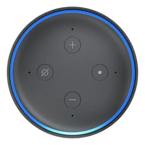 Amazon Echo Dot 3rd Gen con asistente virtual Alexa charcoal 110V/240V
