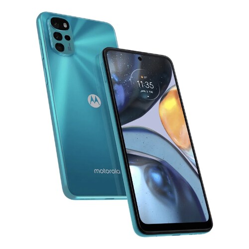 Celular Motorola Moto G22 128GB 4GB Dual Sim Azul XT2231-2 Desbloqueado
