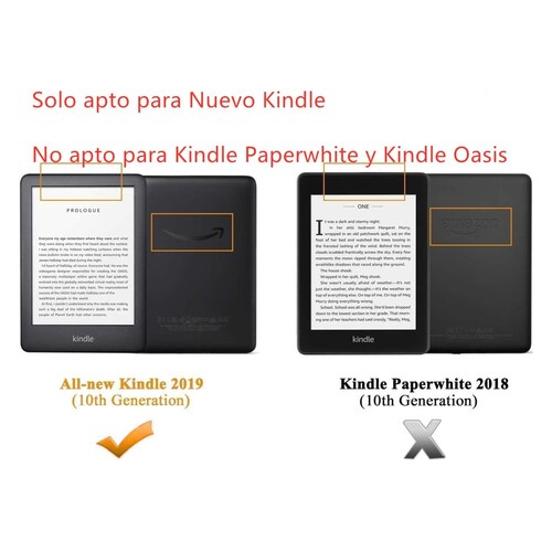 JNSHZM Funda para Kindle Paperwhite 6/7/10/11 Generación 2019,  funda para Kindle de 10 generación, funda con tapa para libro electrónico,  cubierta de encendido/apagado automático, verde, 6Th 7Th Dp75Sdi :  Electrónica