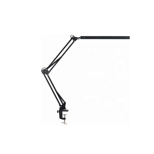 Lámpara Escritorio Led Con Brazo Oscilador 3 Color 10 Brillo.