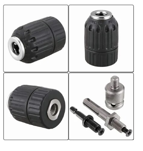  Adaptador Sds Plus Destornillador Impact Broquero Chuck 1/2 