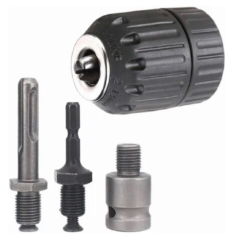  Adaptador Sds Plus Destornillador Impact Broquero Chuck 1/2 