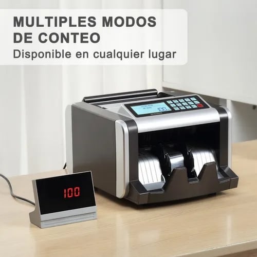 Contador De Billetes Uv/mg/ir/dd Detectar Dewinner