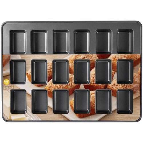 Molde Panquecito 18 Cav. 9.5 cm x 5.7 cm Wilton 2105-0108