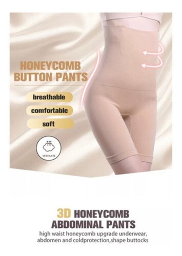 Panty Faja Colombiana Reductora Levanta Pompa XL/2XL Piel
