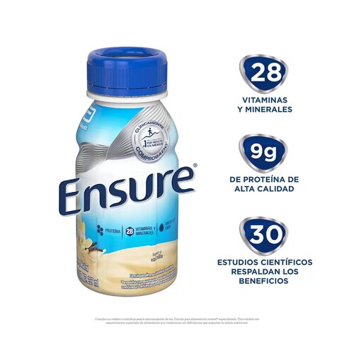 Ensure Vainilla 16 Pzas de 237 ml