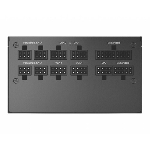 Fuente de poder MSI MPG A650GF de 650W, 80+ Gold, Modular