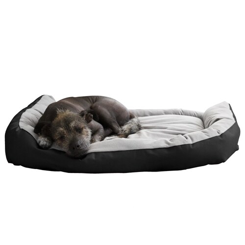 Cama para Perros Antiestres Modelo Plaicy, Camitas para Perros Chicos Marca Pets Red Baboon