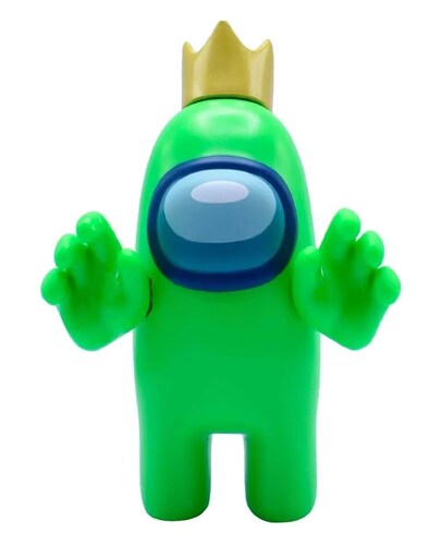 Figura Coleccionable Y Piezas Intercambiables Among Us Verde