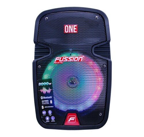 BAFLE AMPLIFICADO FUSSION PBS-8027 8" 8W 3.7V 180MAH ENDY1
