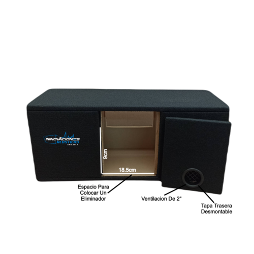 Porta Estereo Doble Din Para Bocinas De 6.5 Pulgadas
