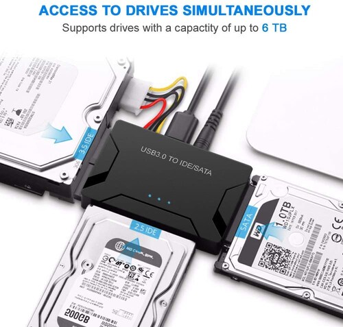 Conector de unidades externas, DVD,quemadores, blueray, discos duros, SATA, IDE, PC100