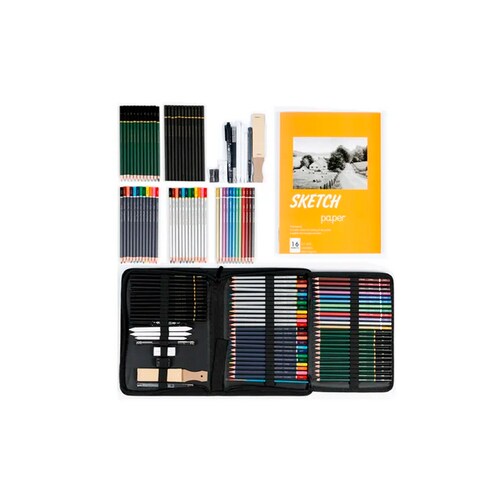 20 piezas kit de lápiz de dibujo profesional / juego de lápiz de