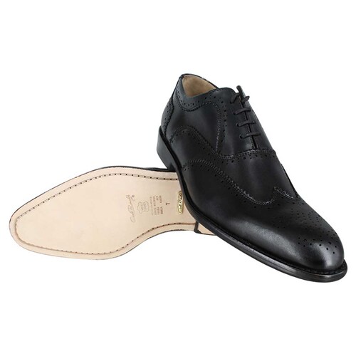 Zapato Carlo Ronaldi Modelo 1038 Becerro Negro