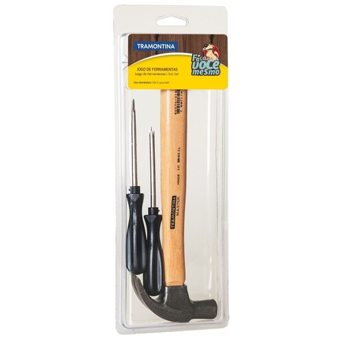 KIT DE HERRAMIENTAS TRAMONTINA 43408/195 3 PIEZAS ENDY1