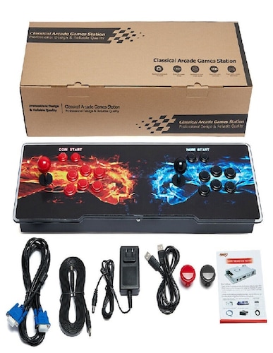 Tablero arcade compatible como control de juegos xbox y pc y ps4