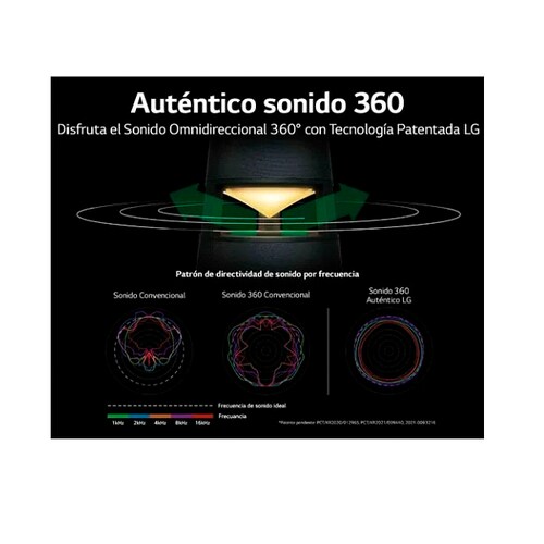 BOCINA LG XBOOM360 RP4  CON ILUMINACION BLUETOOTH