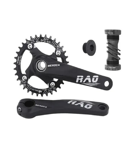 Juego De Bielas 170mm Para Bicicleta De Montaña 34t