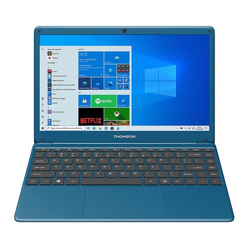 Laptop Thomson Neo X14C Procesador Intel Celeron Pantalla 14 Pulgadas Ram 4GB Disco Duro eMMC 64GB -Azul