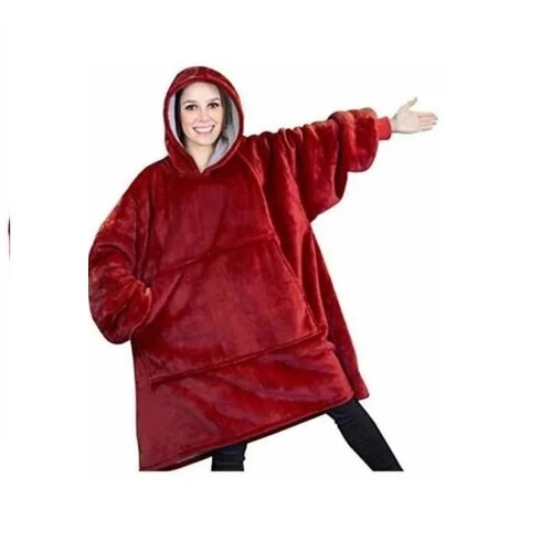 Sudadera cobija afelpada, Hoddie con capucha talla M