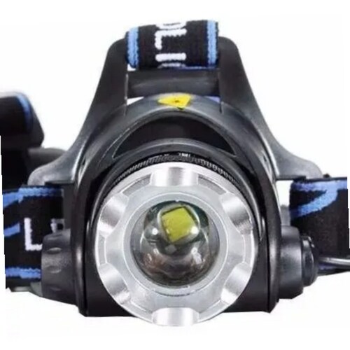 Lampara Minera Minero Led T6 Recargable Cabeza 2000 Lumens