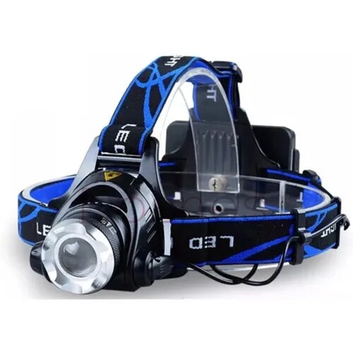 Lampara Minera Minero Led T6 Recargable Cabeza 2000 Lumens