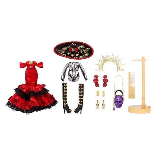 Muñeca Rainbow High 2022 Edición Día de Muertos, Coleccionable, 28 cm de altura