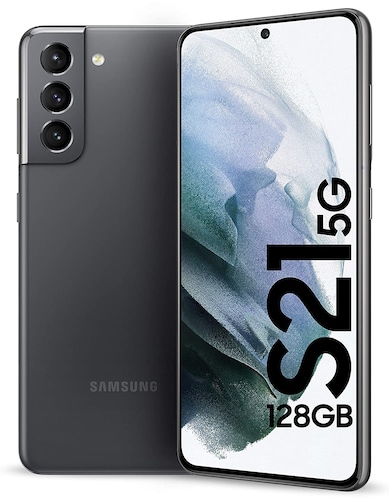 Celular Samsung Galaxy S21 5G 128GB/8GB RAM Gris-Reacondicionado Grado A .