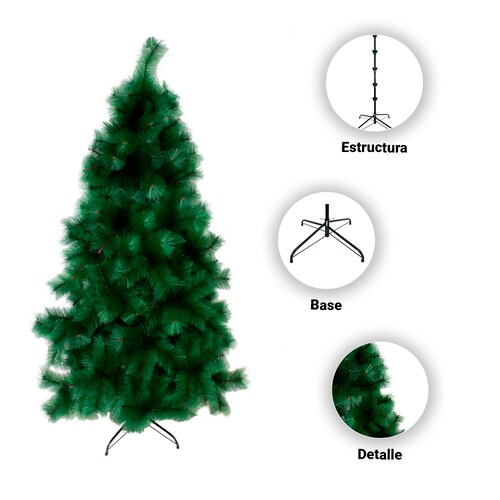 Tenedores desechables verde (festive green)