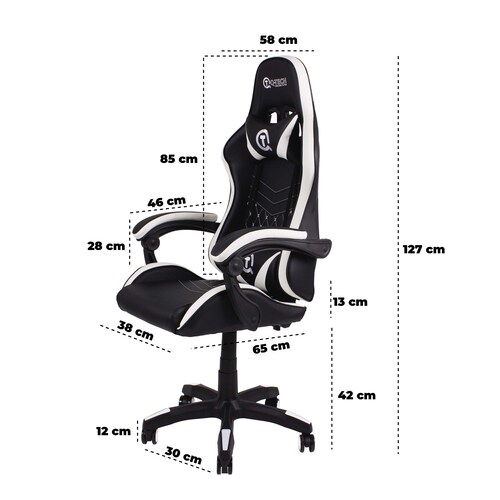 Sillas Gamer Gaming Económica Reclinable Altura Ajustable
