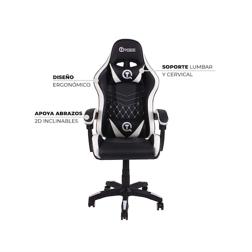 Sillas Gamer Gaming Económica Reclinable Altura Ajustable