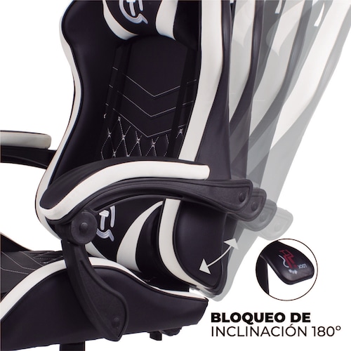 Sillas Gamer Gaming Económica Reclinable Altura Ajustable