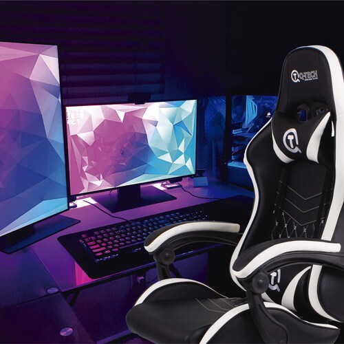 Sillas Gamer Gaming Económica Reclinable Altura Ajustable