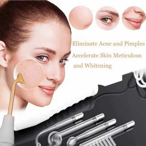 Facial Dispositivo Electroterapia Alta Frecuencia Portátil